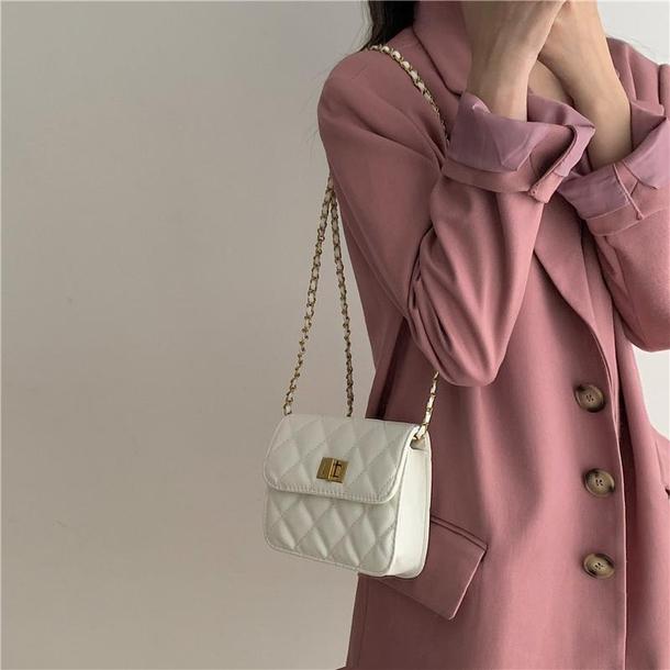 ゴールドチェーンショルダーバッグ 3914-画像9-韓国ファッション通販POPREA［ポップリア］