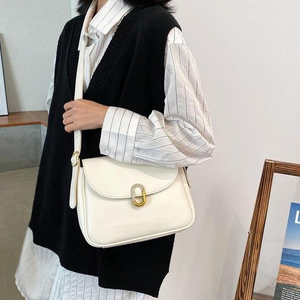 スクエアショルダーバッグ 4289-画像9-韓国ファッション通販POPREA［ポップリア］