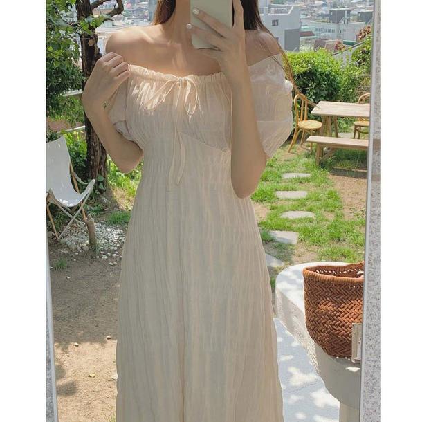 プリーツロングワンピース 4649-画像9-韓国ファッション通販POPREA［ポップリア］