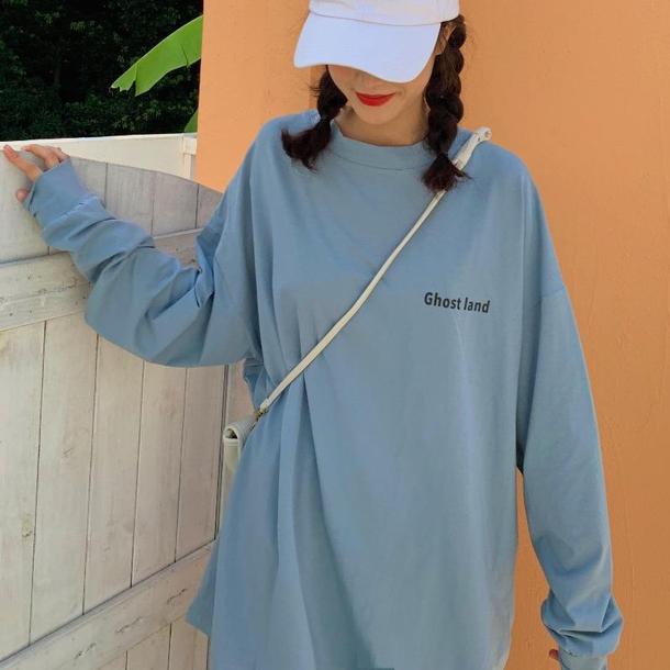 プリントルーズロンTee 3793-画像9-韓国ファッション通販POPREA［ポップリア］