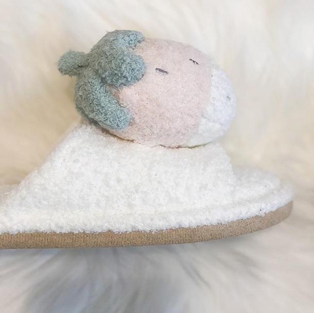 いちごモコモコスリッパ 3482-画像9-韓国ファッション通販POPREA［ポップリア］