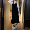 ベロアマーメイドキャミワンピ 4085-画像9-韓国ファッション通販POPREA［ポップリア］