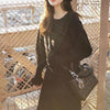 リーフスリーブニットワンピ 4049-画像9-韓国ファッション通販POPREA［ポップリア］