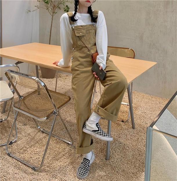 ルーズサロペットオーバーオール 4260-画像9-韓国ファッション通販POPREA［ポップリア］