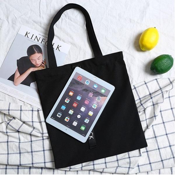 レタリングキャンバスバッグ 3181-画像9-韓国ファッション通販POPREA［ポップリア］