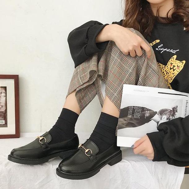 フラットシングルシューズ 3782-画像9-韓国ファッション通販POPREA［ポップリア］