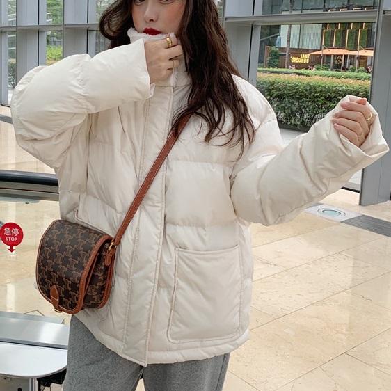 ボア付きエコダウンジャケット 3998-画像9-韓国ファッション通販POPREA［ポップリア］