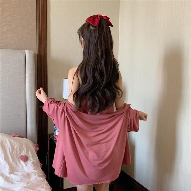 ルームウェア3ピース 3462-画像9-韓国ファッション通販POPREA［ポップリア］