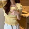 フレンチパフスリーブニット 4461-画像9-韓国ファッション通販POPREA［ポップリア］