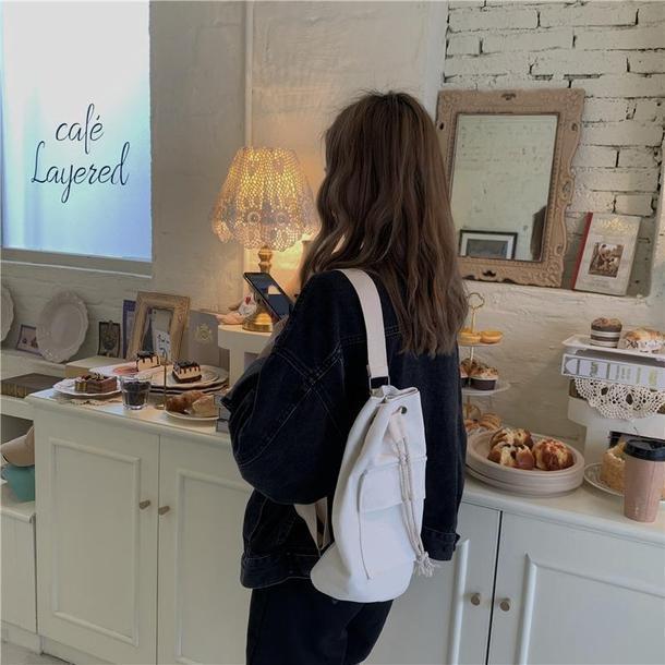 キャンバスバケツバッグ 3322-画像9-韓国ファッション通販POPREA［ポップリア］