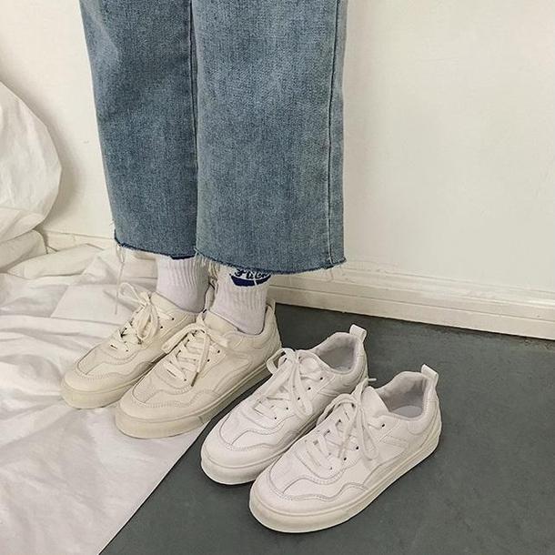 シンプルカジュアルダッドシューズ3567-画像1-韓国ファッション通販POPREA［ポップリア］