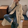 シンプルラペルウールライクコート 3905-画像1-韓国ファッション通販POPREA［ポップリア］