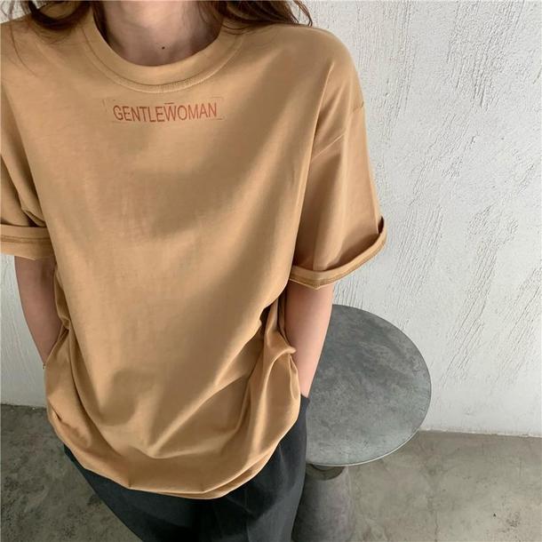 GentlewomanTee 4416-画像1-韓国ファッション通販POPREA［ポップリア］
