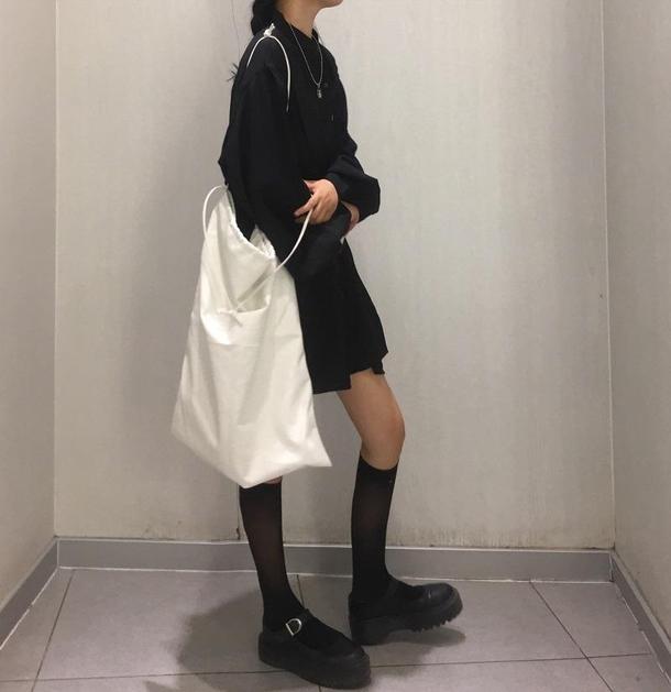 シャーリング シャツワンピ 2819-画像10-韓国ファッション通販POPREA［ポップリア］